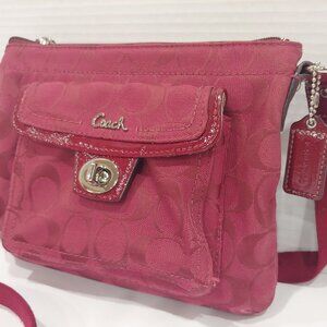 Coach Signature Canvas Crossbody Purse